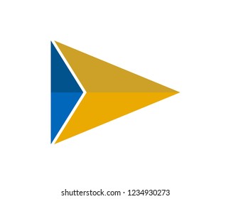 Arrow vector illustration icon Logo Template design