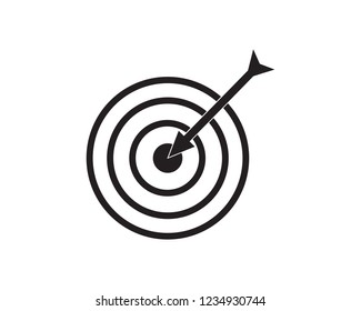 Arrow vector illustration icon Logo Template design
