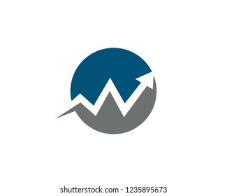Arrow vector illustration icon Logo Template design
