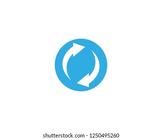 Arrow vector illustration icon Logo Template design
