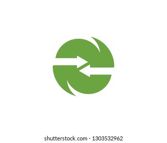 Arrow vector illustration icon Logo Template design