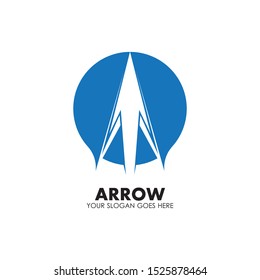 Arrow vector illustration icon Logo Template design