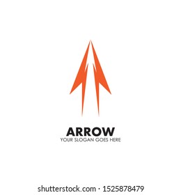 Arrow vector illustration icon Logo Template design
