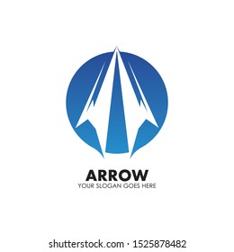 Arrow vector illustration icon Logo Template design