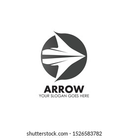 Arrow vector illustration icon Logo Template design