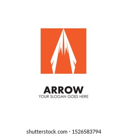 Arrow vector illustration icon Logo Template design