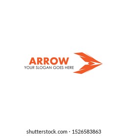 Arrow vector illustration icon Logo Template design