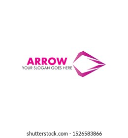 Arrow vector illustration icon Logo Template design