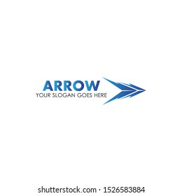 Arrow vector illustration icon Logo Template design