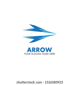Arrow vector illustration icon Logo Template design
