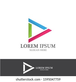 Arrow vector illustration icon Logo Template design