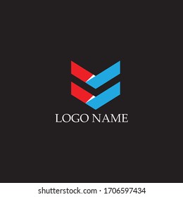 Arrow vector illustration icon Logo Template design