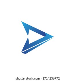 Arrow vector illustration icon Logo Template design