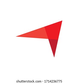 Arrow vector illustration icon Logo Template design