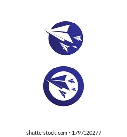 Arrow vector illustration icon Logo Template design 