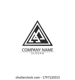 Arrow vector illustration icon Logo Template design