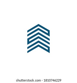 Arrow vector illustration icon Logo Template design