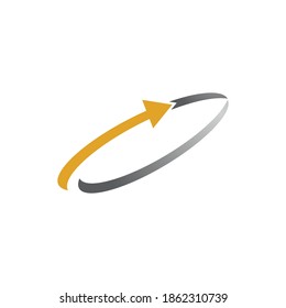 Arrow vector illustration icon Logo Template design