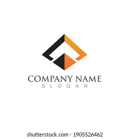 Arrow vector illustration icon Logo Template design