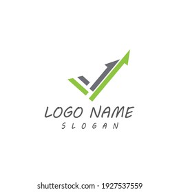 Arrow vector illustration icon Logo Template design