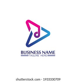 Arrow vector illustration icon Logo Template design