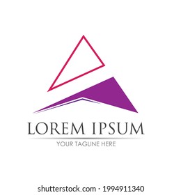 Arrow vector illustration icon Logo Template design