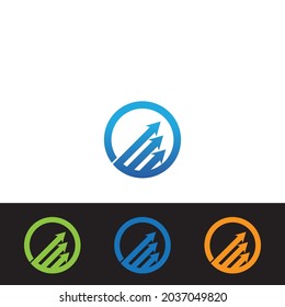 Icono de ilustración de vector de flecha Diseño de plantilla