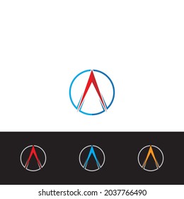 Arrow vector illustration icon Logo Template design