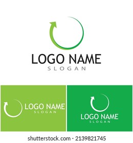 Arrow vector illustration icon Logo Template design