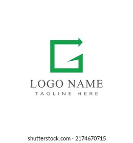 Arrow vector illustration icon Logo Template design