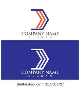 Arrow vector illustration icon Logo Template design