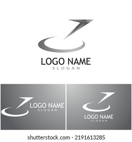 Arrow vector illustration icon Logo Template design