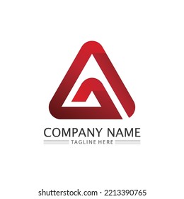 Arrow vector illustration icon Logo Template design