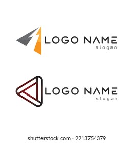 Arrow vector illustration icon Logo Template design