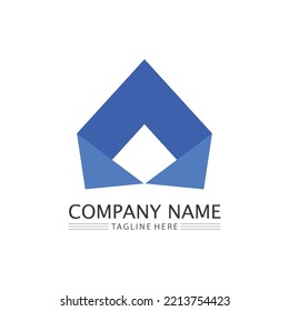 Arrow vector illustration icon Logo Template design