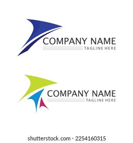 Arrow vector illustration icon Logo Template design