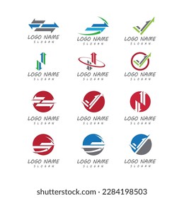 Icono de ilustración de vector de flecha Diseño de plantilla