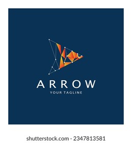 Arrow vector illustration icon Logo Template design
