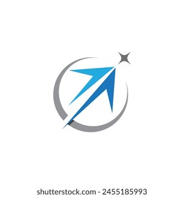 Icono de Ilustración vectorial de flecha Diseño de Plantilla de logotipo