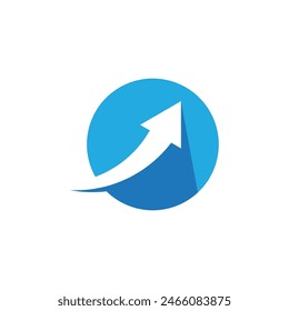 Arrow vector illustration icon Logo Template design