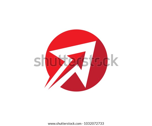 Arrow Vector Illustration Icon Logo Template Stock Vector (Royalty Free ...