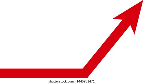 Arrow vector illustration and icon.
Illustration of arrow pointing up