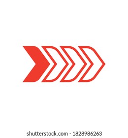 Bogenvektorgrafik-Symbol Vorlage Design