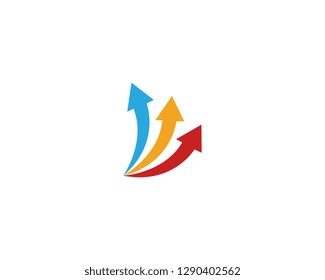 Arrow vector illustration Logo Template design