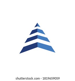 Diseño del logotipo del vector de flecha para la empresa.