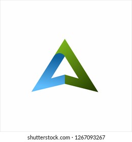 arrow vector logo symbol. Vector illustration. 