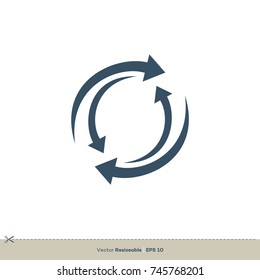 Arrow Vector Logo Template vector design Illustration Design. Vector EPS 10.