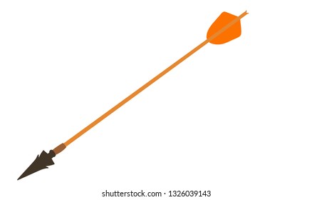 arrow vector on white background