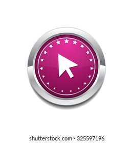 Arrow Vector Pink Web Icon
