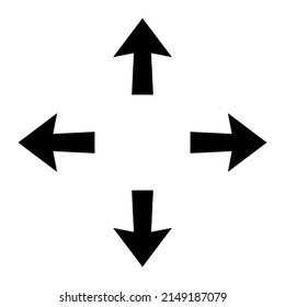 Arrow vector set. Arrow icon collection. Set of arrows vector for web design. Arrow flat style isolated on white background left right arrow